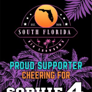 2026 South Florida Showdown - PROUD SUPPORTER Personalized Bag Tag